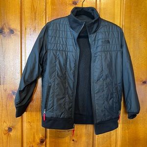 North face reversible jacket